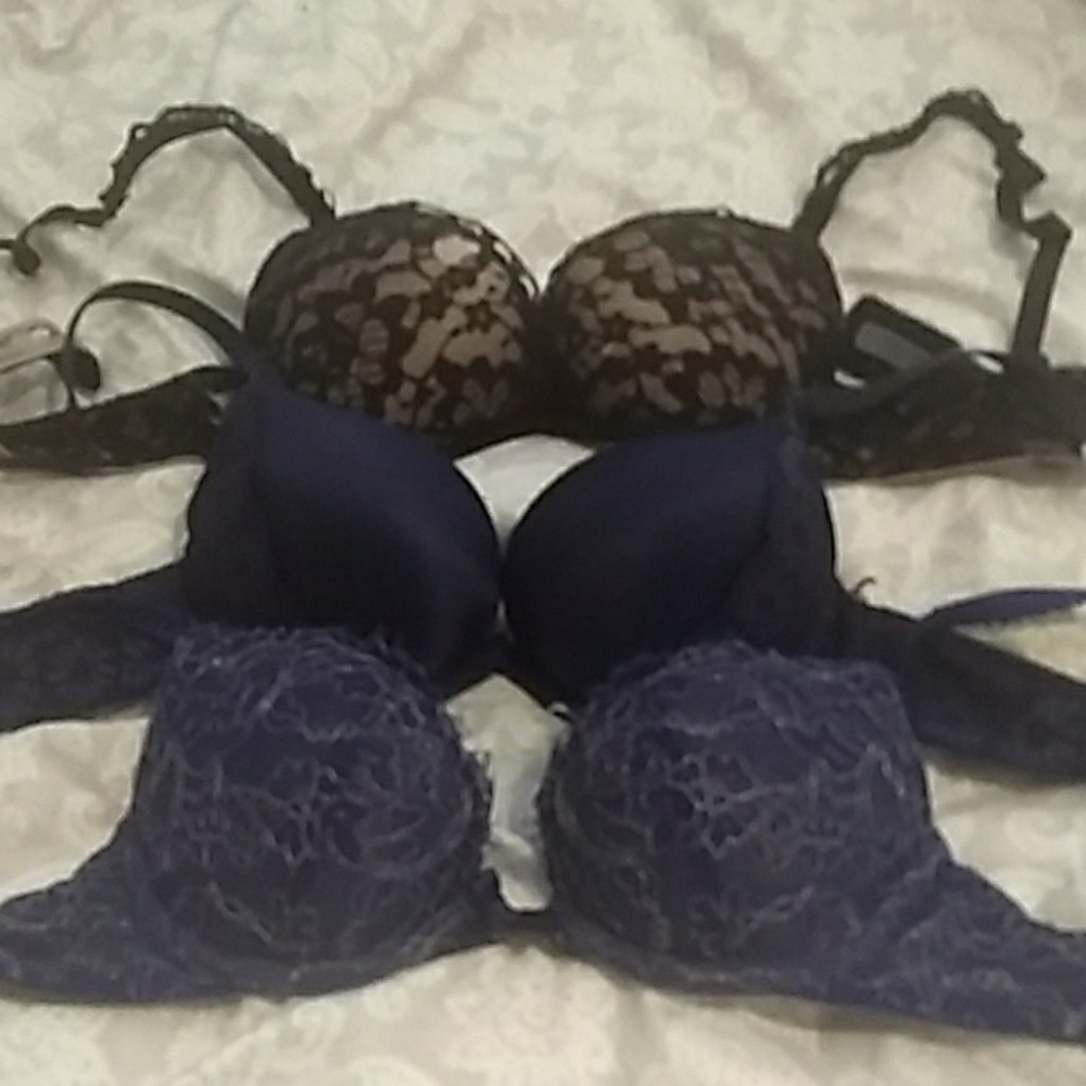 Three 34a aerie emma bras